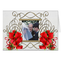 Carte photo de mariage