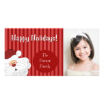 Carte photo de Noël de vacances du PÈRE NOËL photocartes