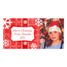 Carte photo de Noël des enfants faits sur commande Photocartes Personnalisées