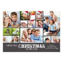 Carte photo de tableau de collage faire-parts