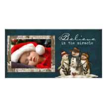 carte photo d'hiver cartes avec photo