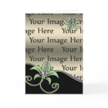 carte photo floral du jour de mère cartes