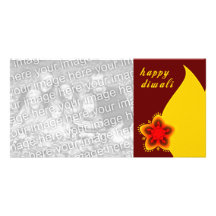 carte photo heureux de diwali cartes de vœux avec photo