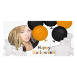 Carte photo mignon de Halloween de fantôme Photocarte Personnalisée