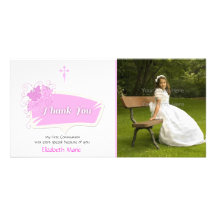 Carte photo religieux de papillons roses cartes avec photo