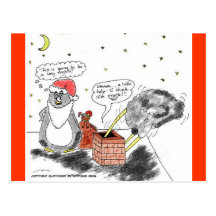 Carte postale 2006 de Noël de CharToonz