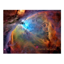 Carte postale 2 de nébuleuse d'Orion