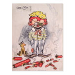 Carte postale 4 juillet vintage