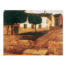 Carte postale à Avila de Rivera "rue"