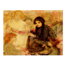 Carte postale avec Christabel A. Cockerell Paintin