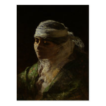 Carte postale avec la peinture de Frederick Arthur