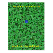 Carte postale - beaucoup de chance