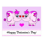 Carte postale chanceuse de Saint-Valentin d'auricu cartes postales