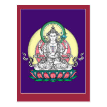 CARTE POSTALE Chenrezig/Avalokiteshvara