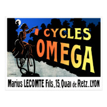 Carte postale : Cycles Omega