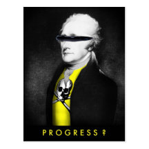 Carte postale d'Alexander Hamilton