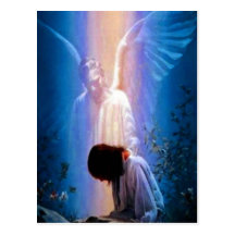 Carte postale d'ange gardien