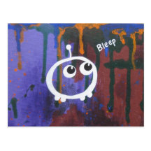 carte postale d'art de bip