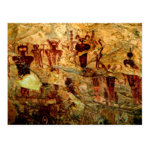 Carte postale d'art de roche de l'Utah
