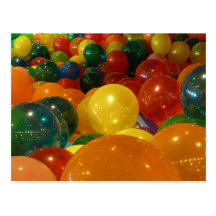 Carte postale de ballons