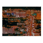 Carte postale de bande de Las Vegas