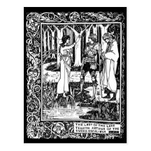 Carte postale de Beardsley Excalibur