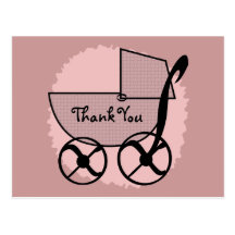 Carte postale de boguet de bébé