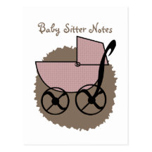 Carte postale de boguet de bébé