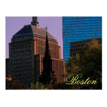 Carte postale de Boston