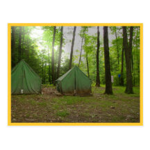 Carte postale de camp