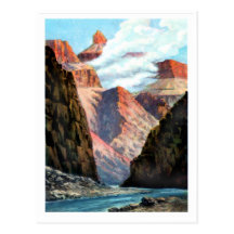 Carte postale de canyon grand
