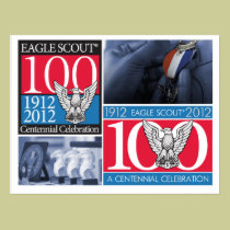 Carte postale de Centennial d'Eagle Scout cartes postales