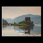 Carte postale de château d'Eilean Donan cartes postales