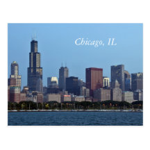Carte postale de Chicago, IL