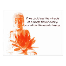 Carte postale de citation de Bouddha Gautama