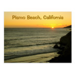 Carte postale de côte de la Californie