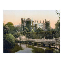 Carte postale de cru de l'Irlande de château de KR