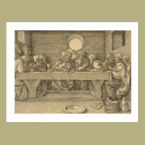Carte postale de dernier dîner cartes postales