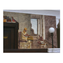 Carte postale de ~ des peintures murales 2 de WPA