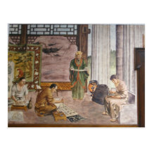 Carte postale de ~ des peintures murales 3 de WPA