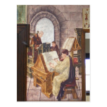 Carte postale de ~ des peintures murales 4 de WPA