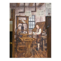 Carte postale de ~ des peintures murales 6 de WPA