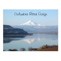 Carte postale de gorge du fleuve Columbia