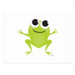 Carte postale de grenouille