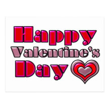 Carte postale de heureuse Sainte-Valentin