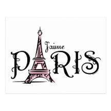 Carte postale de J'aime Paris