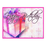 Carte postale de joyeux anniversaire