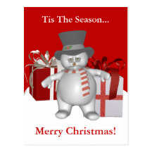 Carte postale de Joyeux Noël