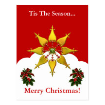 Carte postale de Joyeux Noël