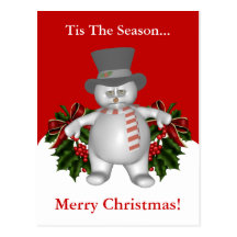 Carte postale de Joyeux Noël